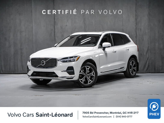 Volvo XC60 Recharge Inscription Expression 2022 Blanc