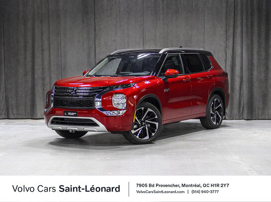 Mitsubishi Outlander PHEV GT 2025 Diamant rouge/Toit noir Mitsubishi Outlander PHEV GT 2025 Diamant rouge/Toit noir