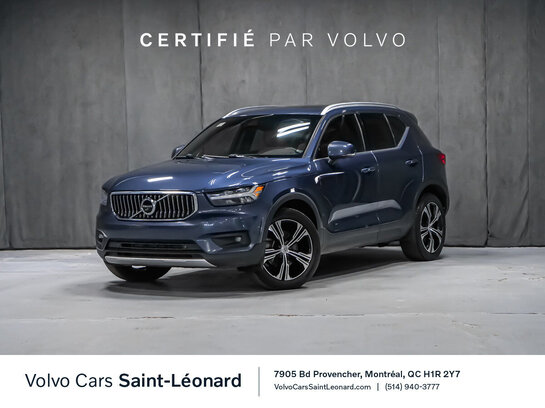 Volvo XC40 T5 INSCRIPTION ADVANCED CLIMATE 2022 Bleu