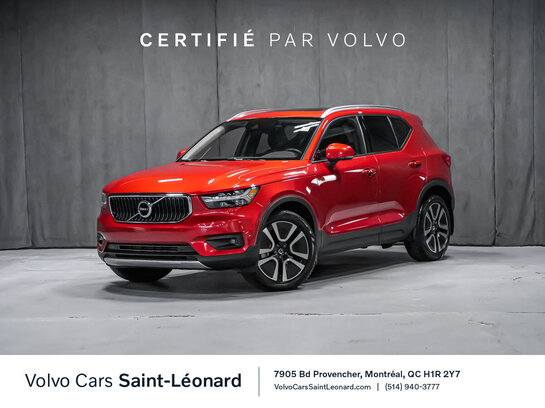 Volvo XC40 T5 MOMENTUM CLIMATE PREMIUM 2021 Rouge