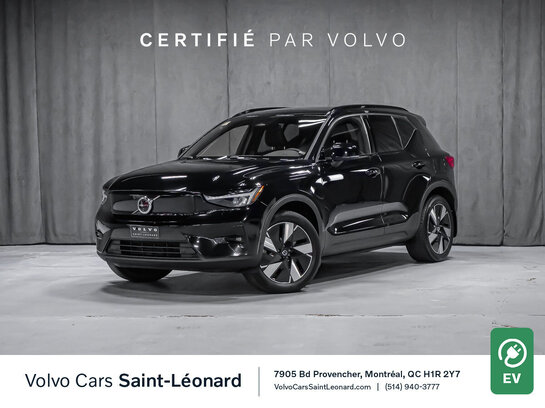 Volvo XC40 Recharge Pure Electric PLUS 2024 Noir