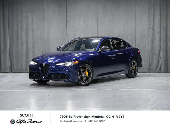 Alfa Romeo GIULIA TI SPORT 2021 Bleu