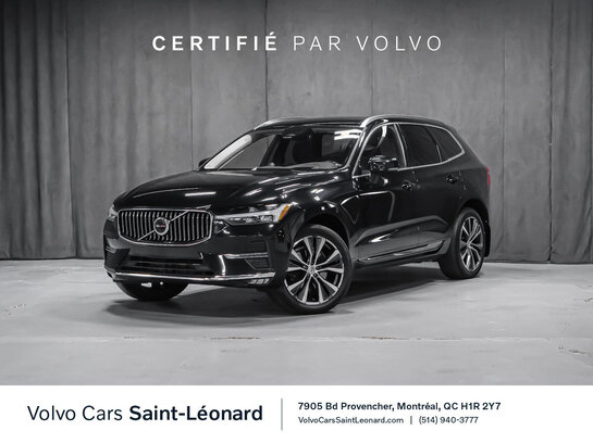Volvo XC60 B6 INSCRIPTION CLIMATE ADVANCED BOWERS 2022 Noir