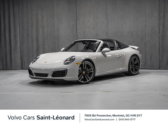 Porsche 911 TARGA 4 MANUAL 2018 CHALK