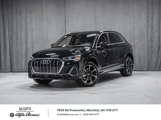Audi Q3 PROGRESSIV 2024 Noir