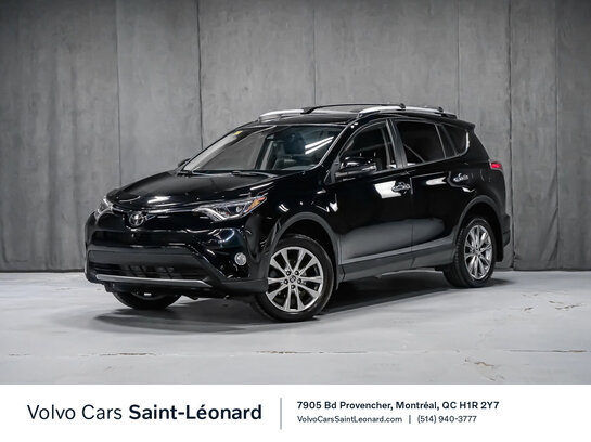 Toyota RAV4 LIMITED 2018 Noir