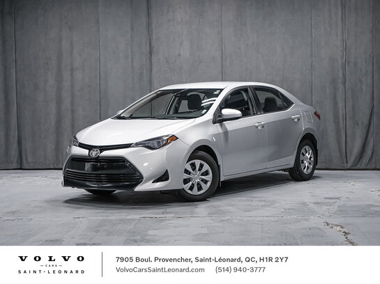 2017 Toyota Corolla Silver