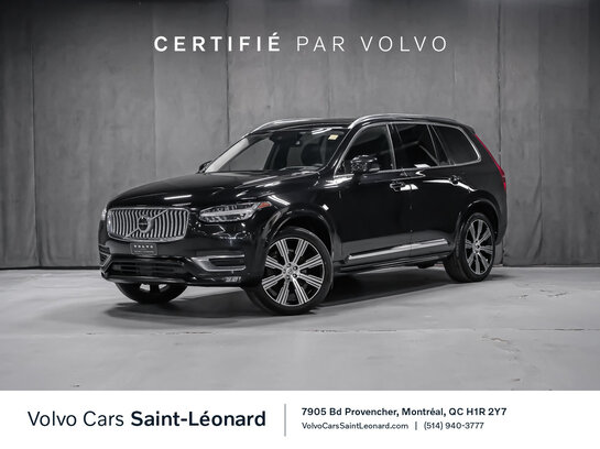 Volvo XC90 T6 INSCRIPTION CLIMATE LOUNGE BOWERS 2021 Noir