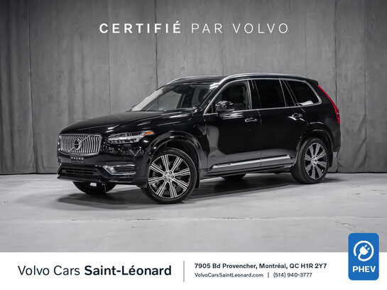 2022 Volvo XC90 Recharge T8 INSCRIPTION CLIMATE ADVANCED BOWERS Black