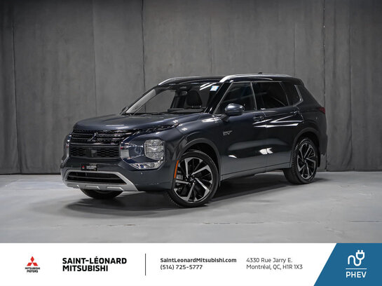 Mitsubishi Outlander PHEV GT 2025 Gris graphite/toit noir Mitsubishi Outlander PHEV GT 2025 Gris graphite/toit noir